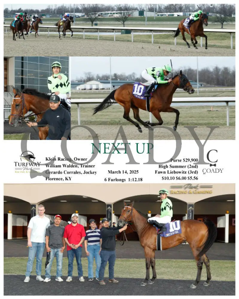 NEXT UP - 031425 - Race 02 - TP Turfway Park