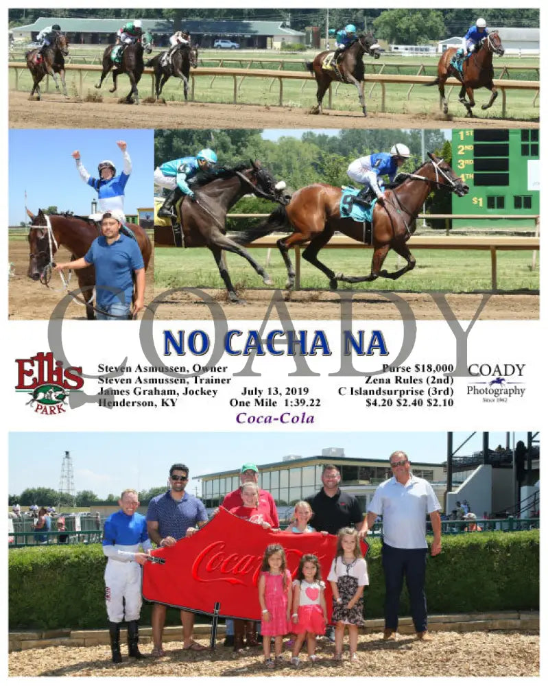 No Cacha Na - 07-13-19 R04 Elp Group Ellis Park