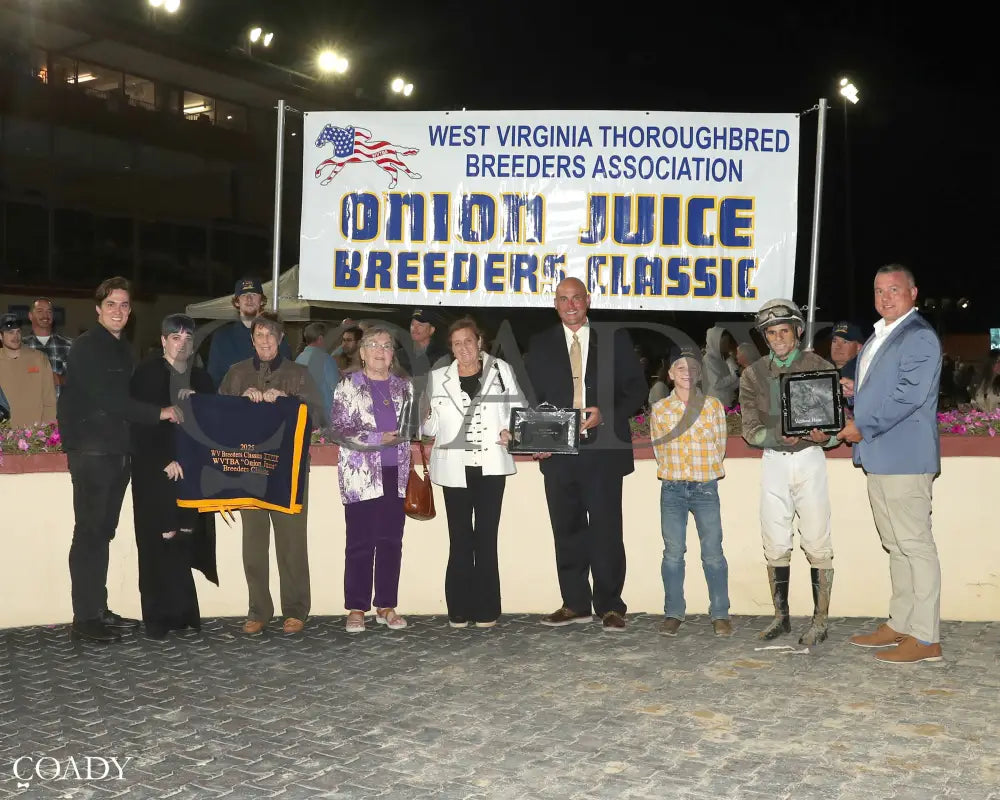 NO CHANGE - West Virginia Thoroughbred Breeders Association Onion Juice Breeders’ Classic - 10-11-25 - R07 - CT