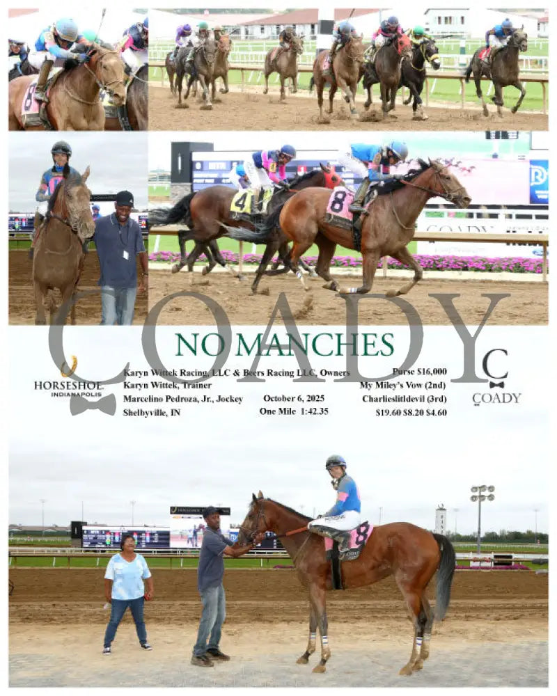 NO MANCHES - 10-06-25 - R05 - IND Indiana Grand