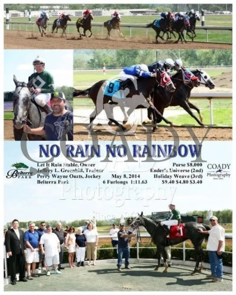 No Rain Rainbow - 050814 Race 05 Btp Belterra Park