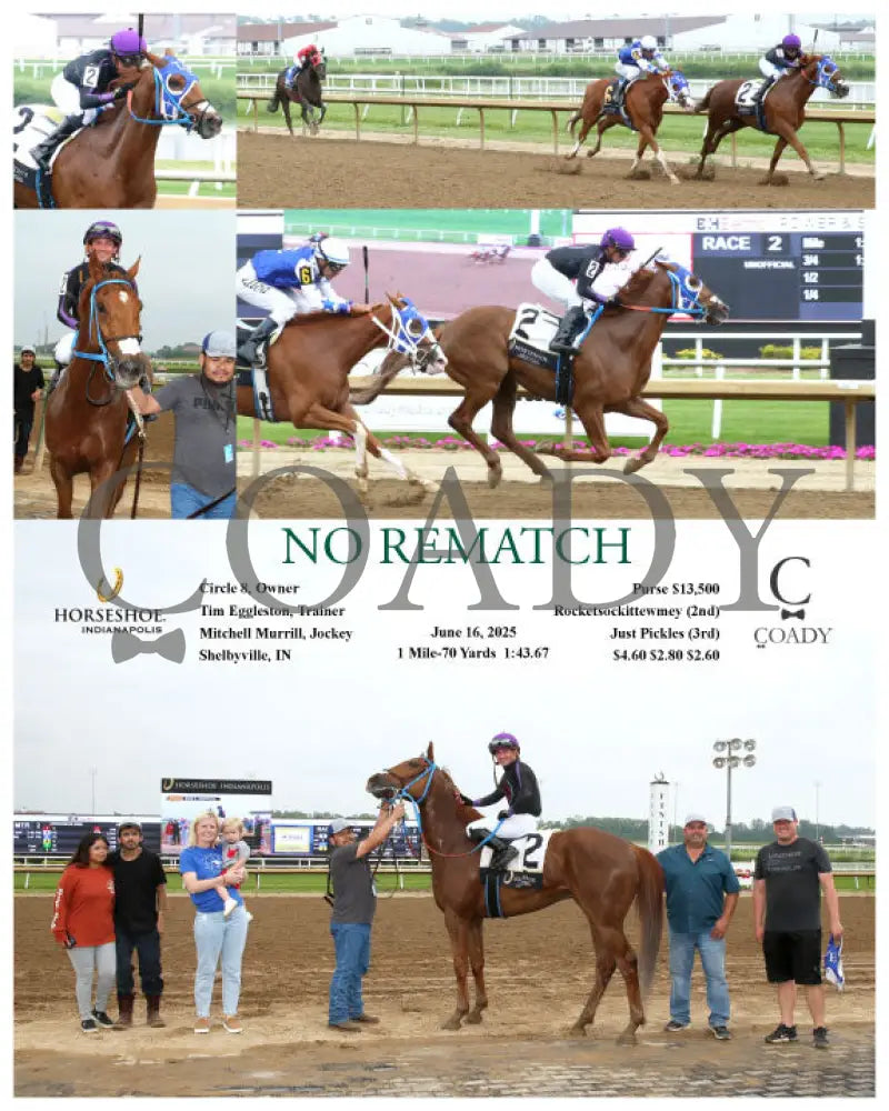 NO REMATCH - 06-16-25 - R02 - IND Indiana Grand