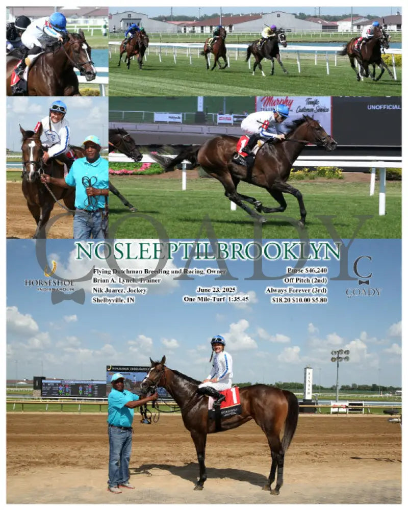 NOSLEEPTILBROOKLYN - 06-23-25 - R06 - IND Indiana Grand