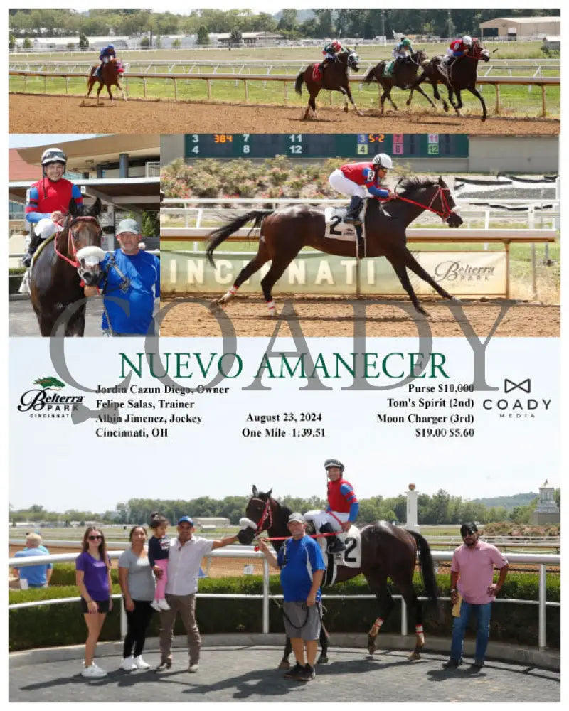 Nuevo Amanecer - 082324 Race 03 Btp Belterra Park