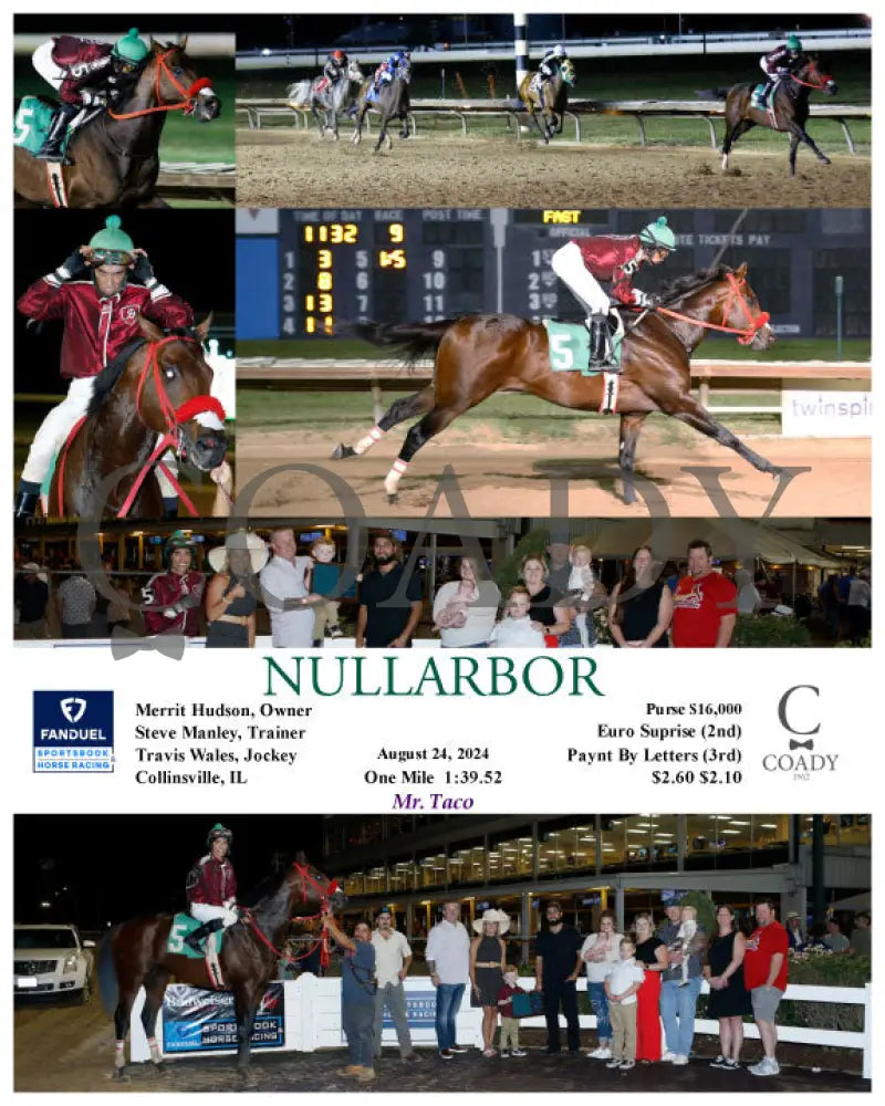 Nullarbor - 08-24-24 R09 Fan Fanduel Sportsbook Horse Racing