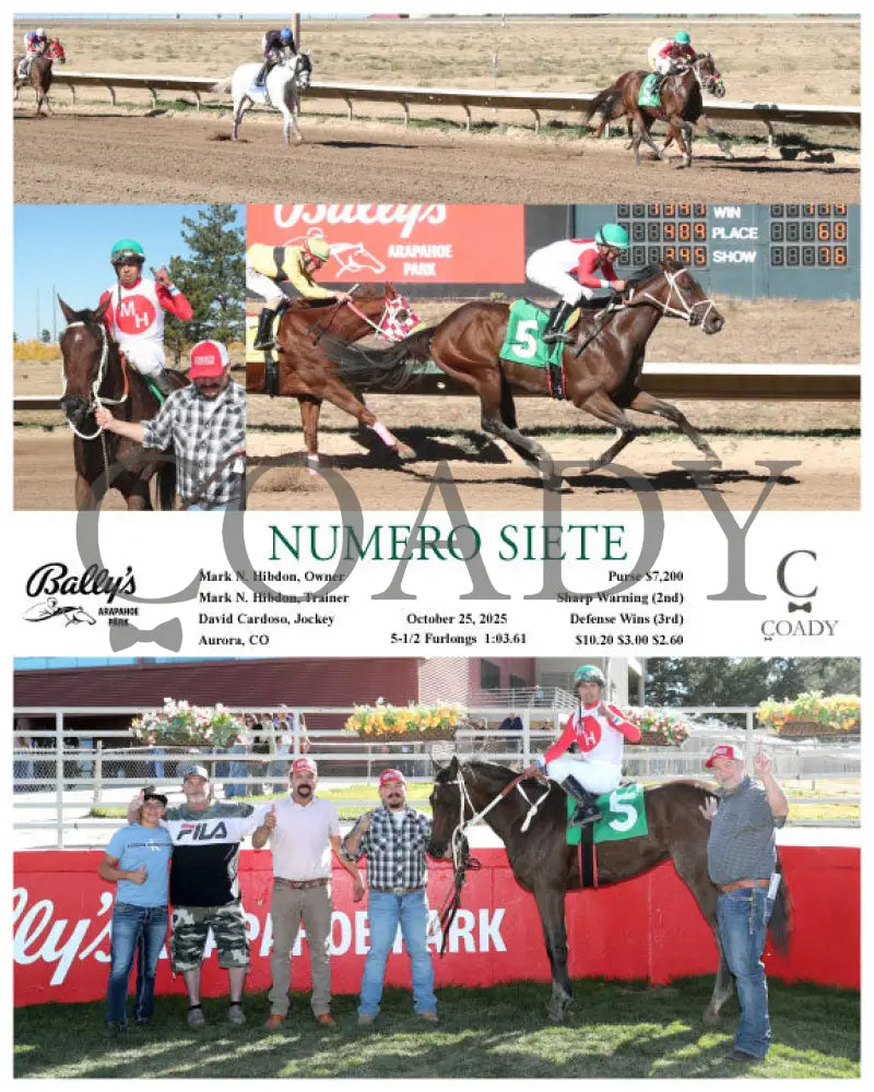 NUMERO SIETE - 10-25-25 - R04 - ARP Arapahoe Park