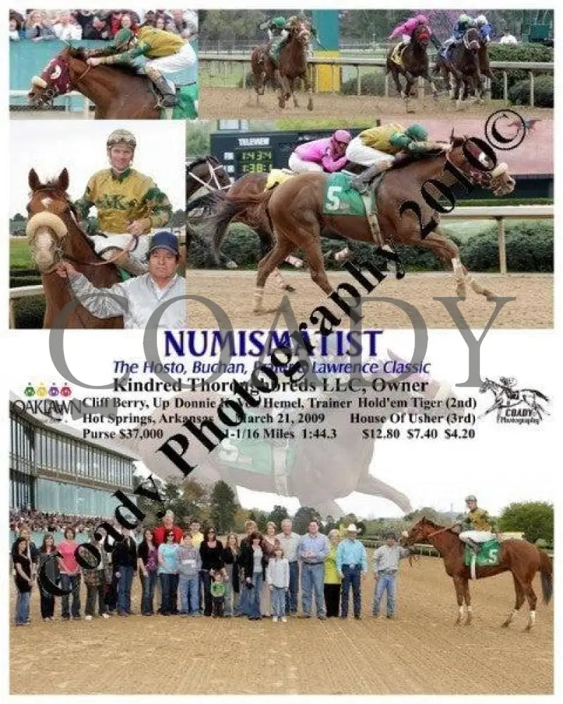 Numismatist - The Waltrip S Last Lap Classic Oaklawn Park