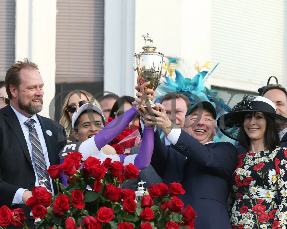 Nyquist - 050716 Race 12 Cd Winners Circle 02 Kentucky Derby