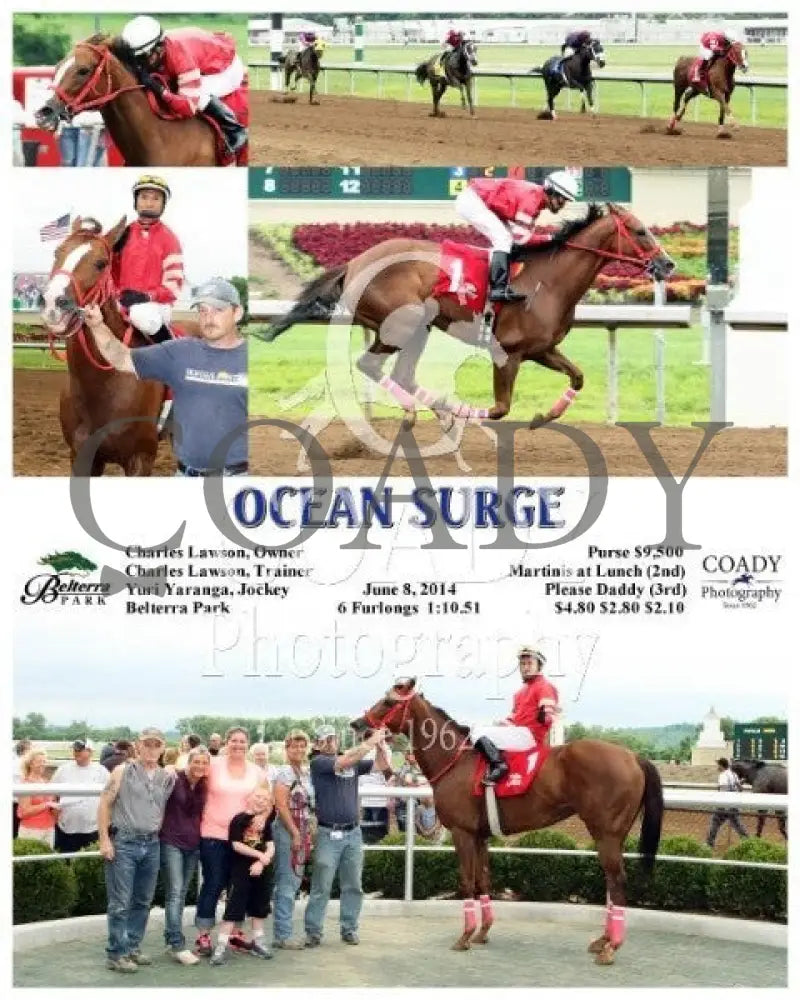 Ocean Surge - 060814 Race 03 Btp Belterra Park