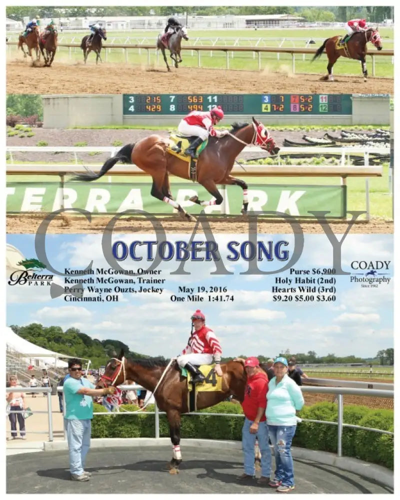 October Song - 051916 Race 03 Btp Belterra Park