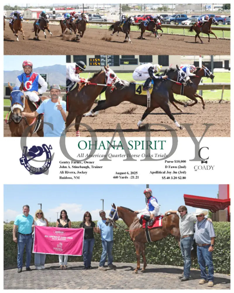OHANA SPIRIT - All American Quarter Horse Oaks Trials - 08-06-25 - R03 - RUI - Coady Media - Kurtis Coady Photography