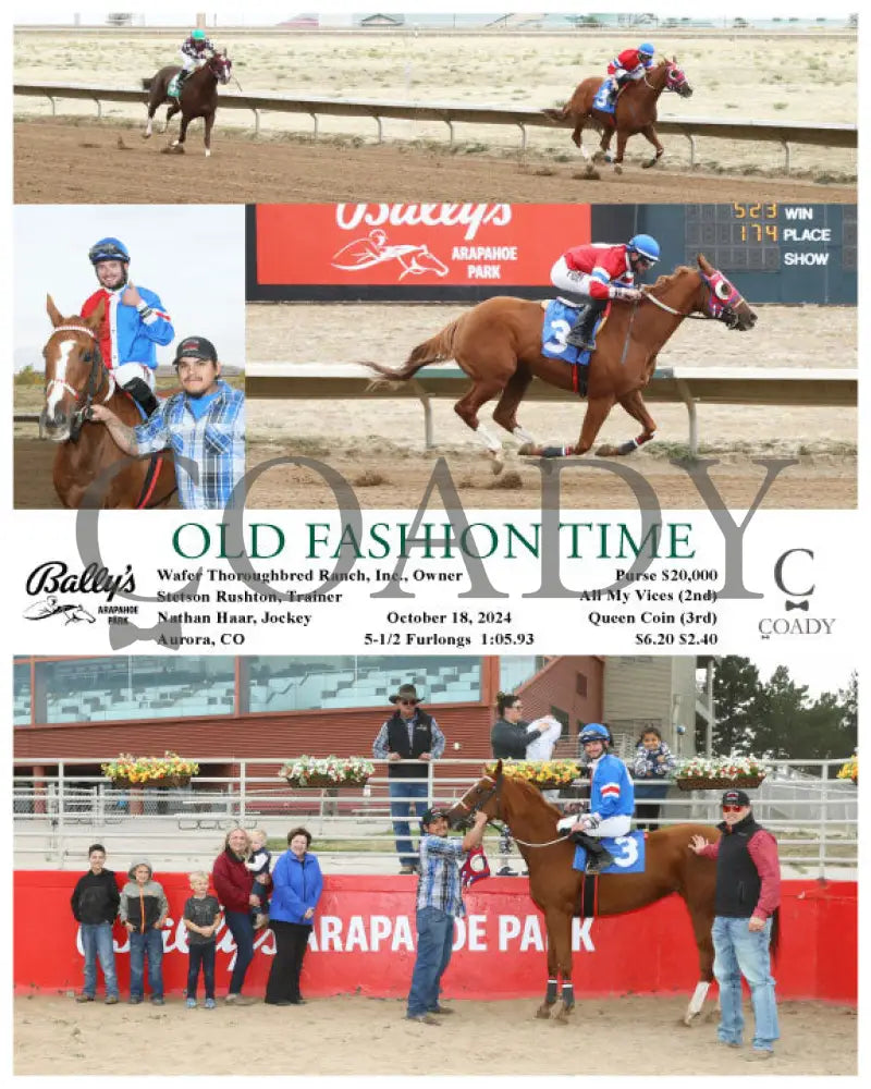 Old Fashion Time - 10-18-24 R03 Arp Arapahoe Park
