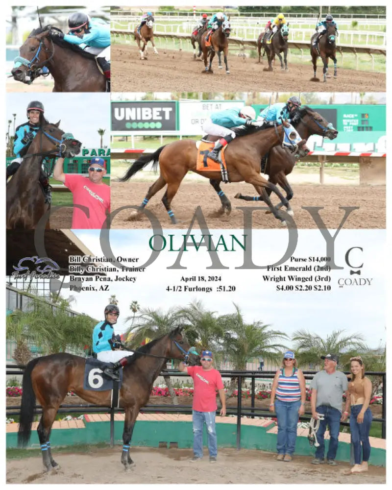 Olivian - 04 - 18 - 24 R06 Tup Turf Paradise