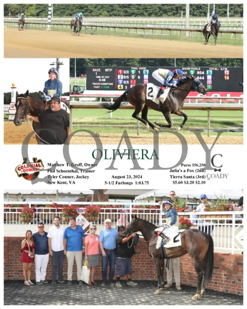 Oliviera - 08-23-24 R01 Cnl Colonial Downs