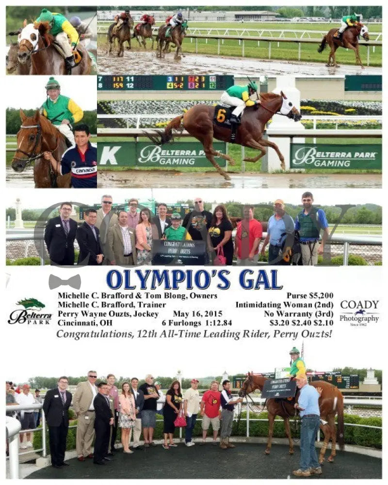 Olympio's Gal - 051615 - Race 08 - BTP - Coady Media - Kurtis Coady Photography