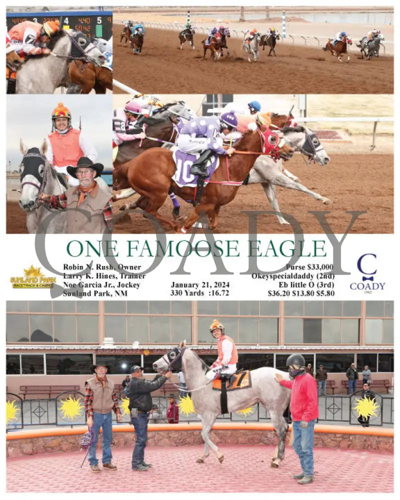 One Famoose Eagle - 01-21-24 R01 Sun Sunland Park