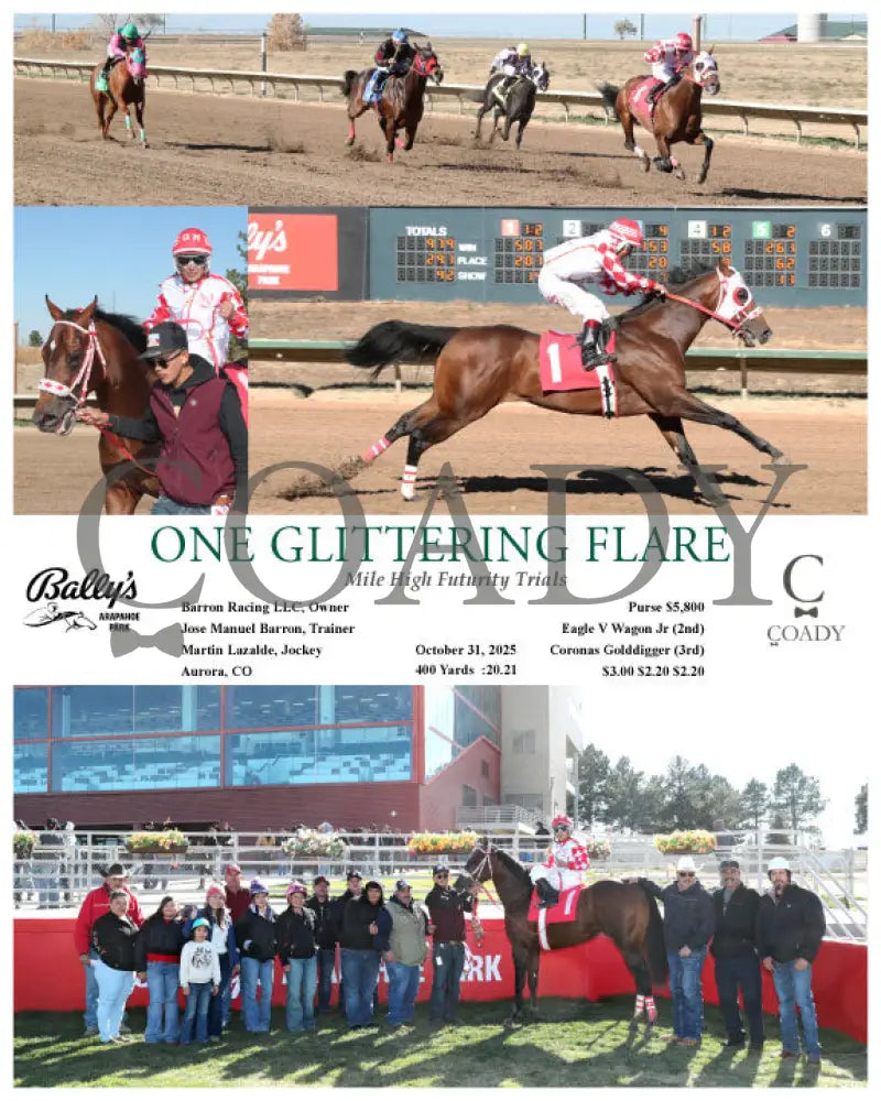 ONE GLITTERING FLARE - Mile High Futurity Trials - 10-31-25 - R03 - ARP - Coady Media - Kurtis Coady Photography
