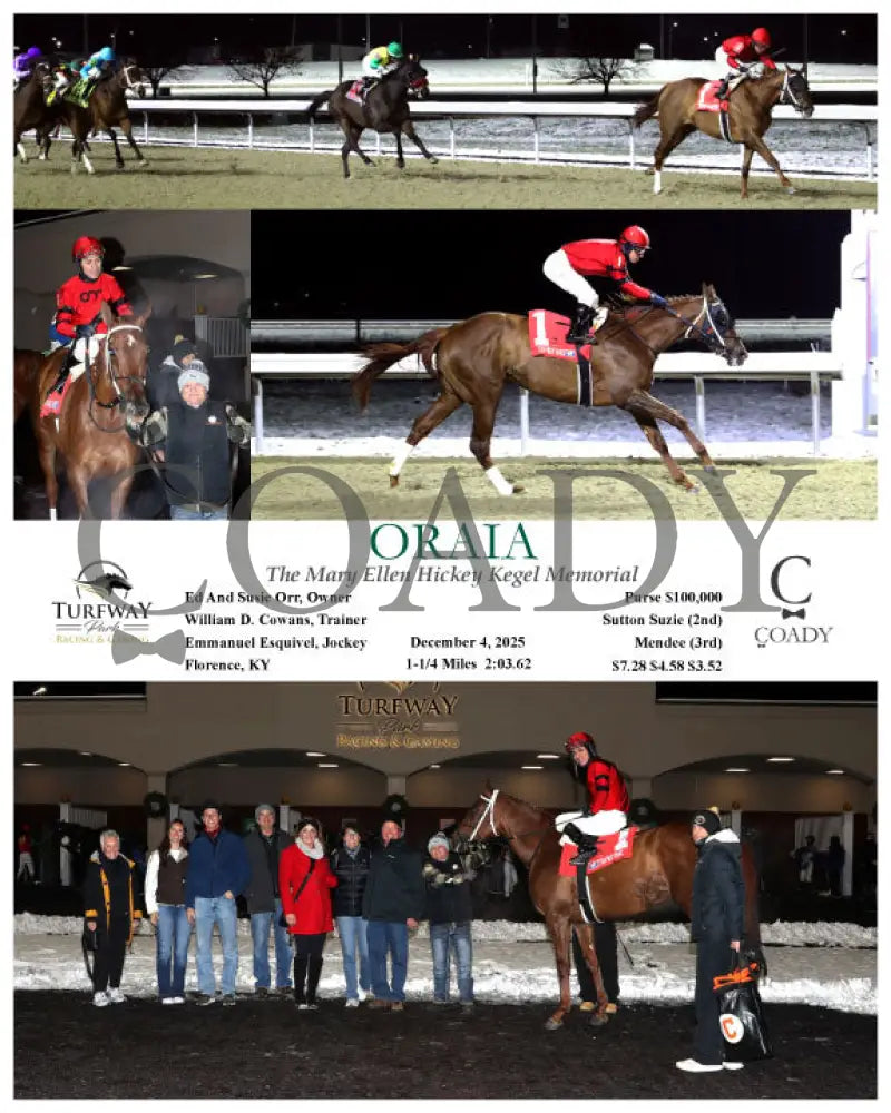 ORAIA - The Mary Ellen Hickey Kegel Memorial - 12-04-25 - R05 - TP - Coady Media - Kurtis Coady Photography