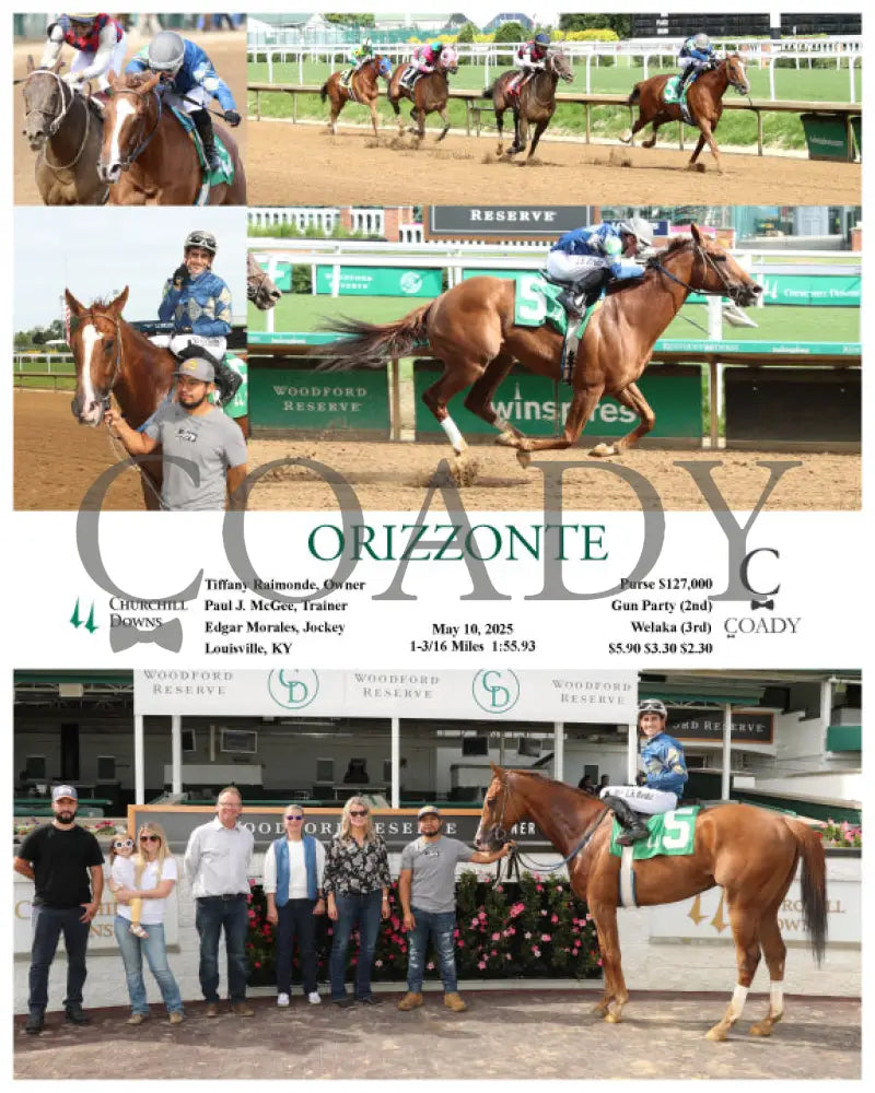 ORIZZONTE - 05-10-25 - R09 - CD Churchill Downs