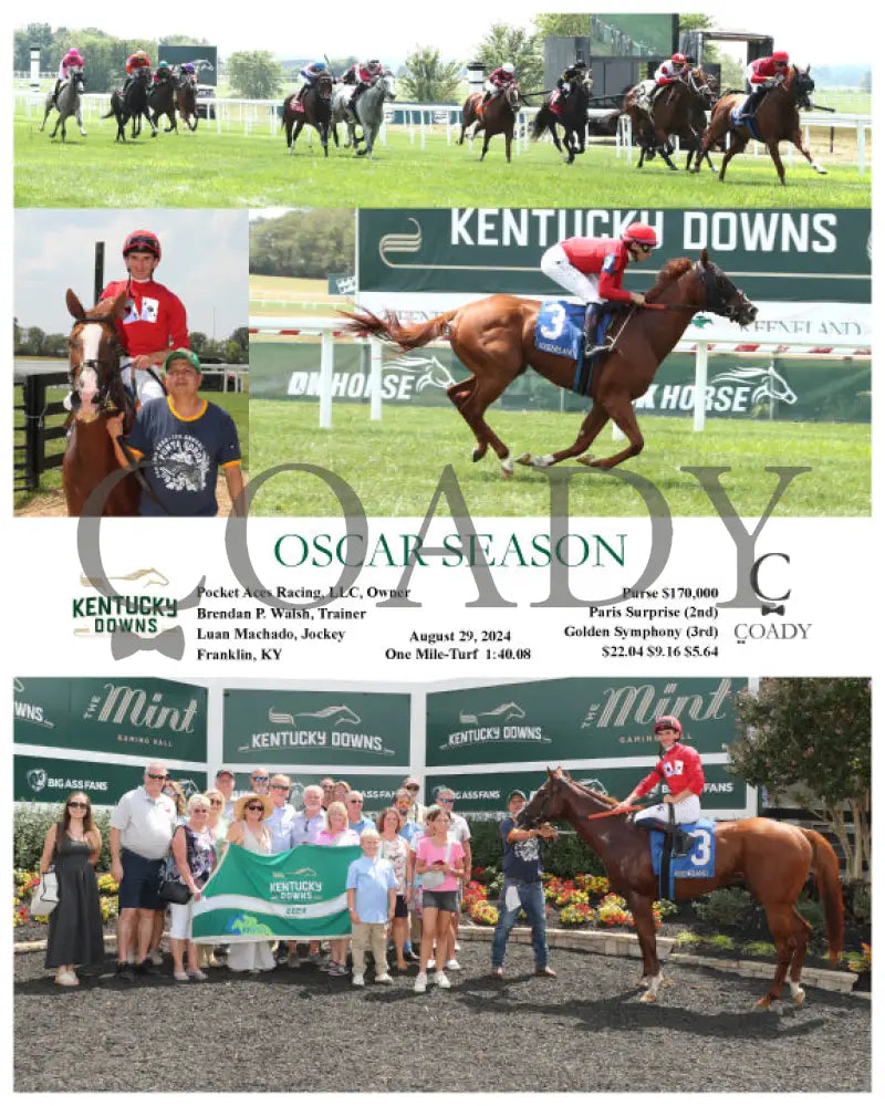 Oscar Season - 08-29-24 R03 Kd Kentucky Downs