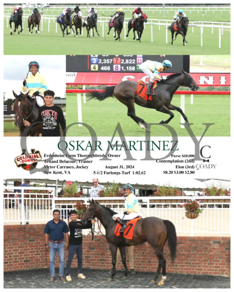 Oskar Martinez - 08-31-24 R01 Cnl Colonial Downs
