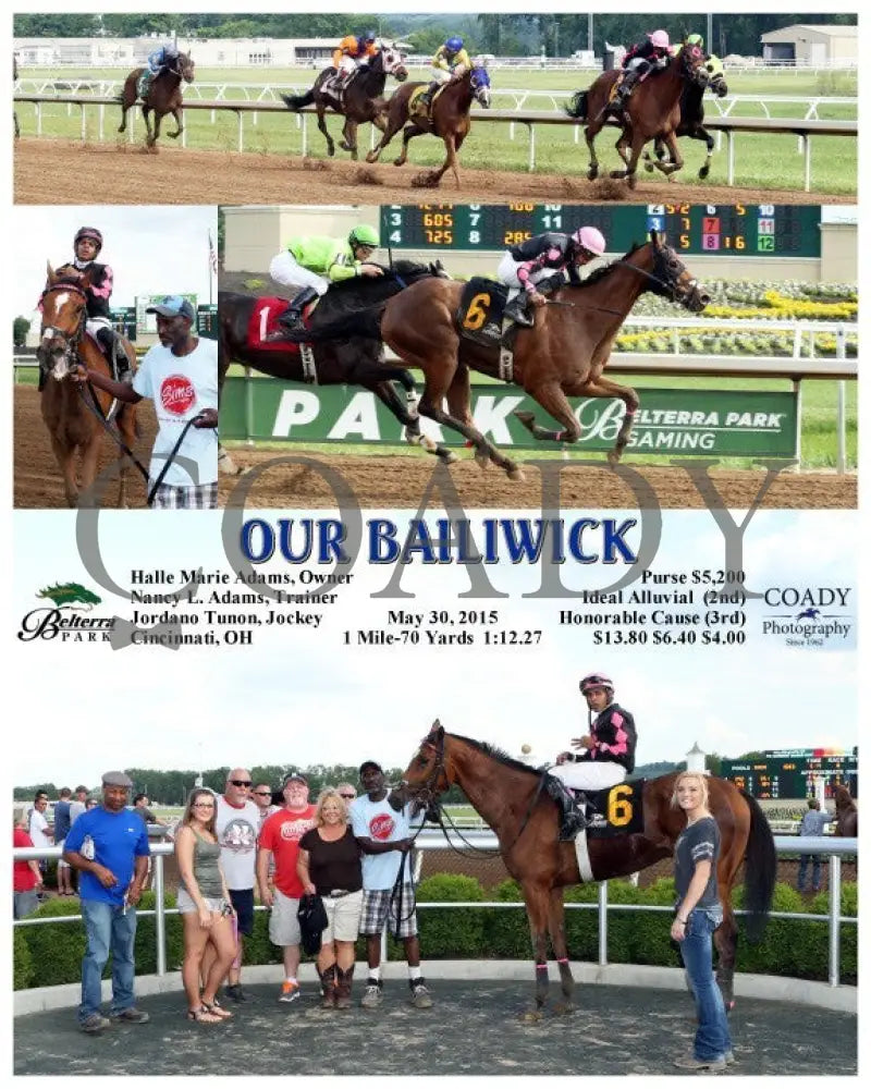 Our Bailiwick - 053015 Race 08 Btp Belterra Park