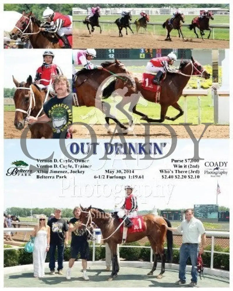 Out Drinkin’ - 053014 Race 01 Btp Belterra Park