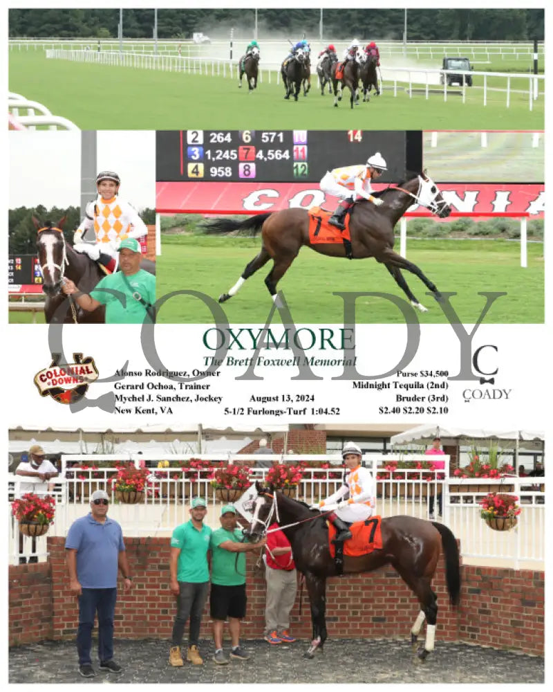 Oxymore - The Brett Foxwell Memorial 08-13-24 R03 Cnl Colonial Downs