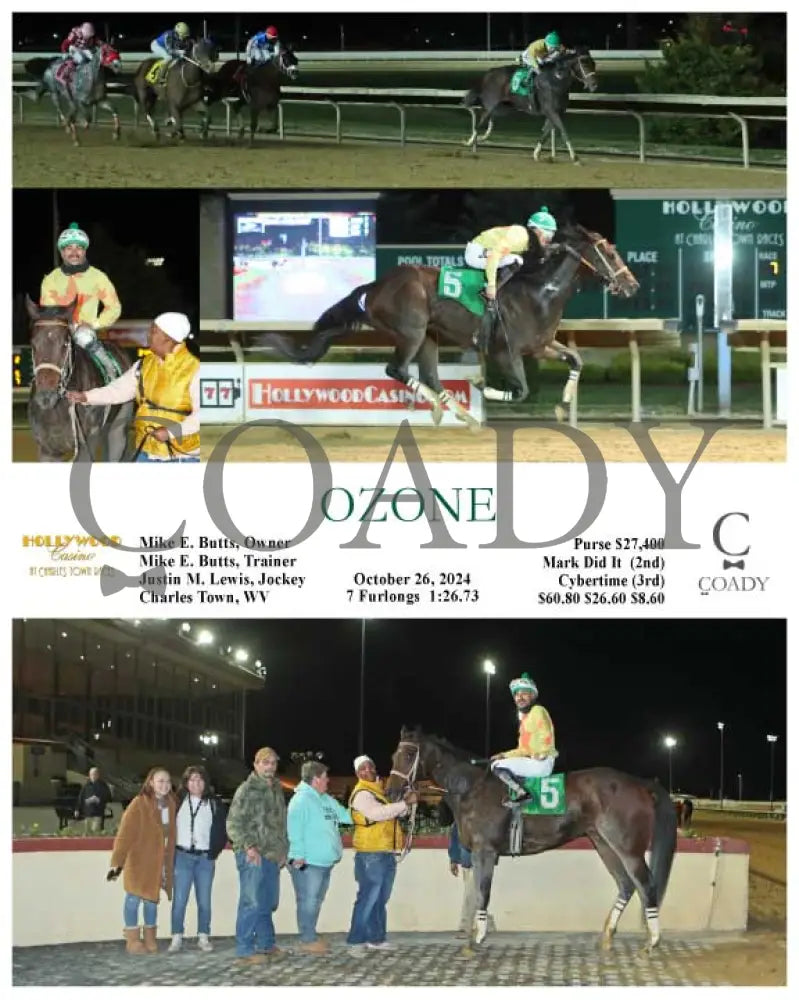 Ozone - 10-26-24 R07 Ct Hollywood Casino At Charles Town Races