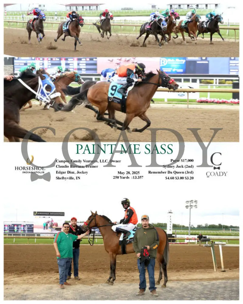 PAINT ME SASS - 05-28-25 - R09 - IND Indiana Grand