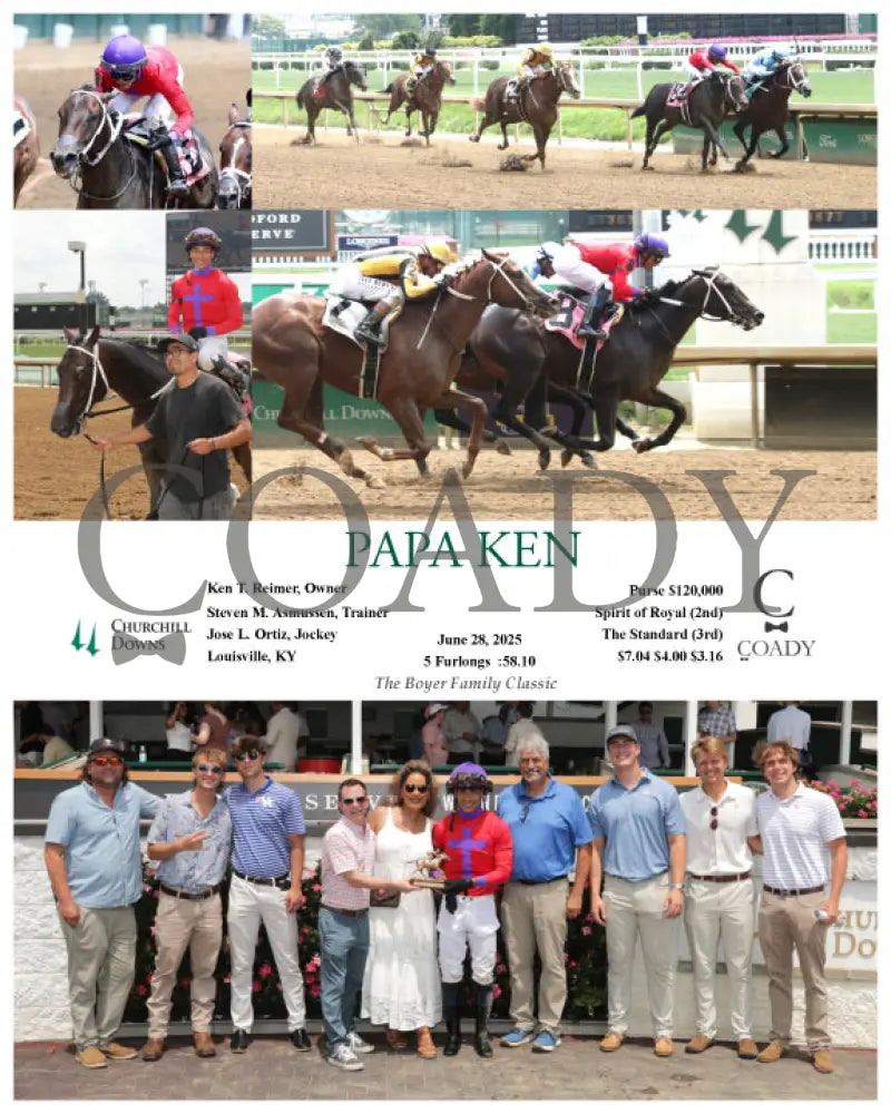 PAPA KEN - 062825 - Race 01 - CD - G Churchill Downs
