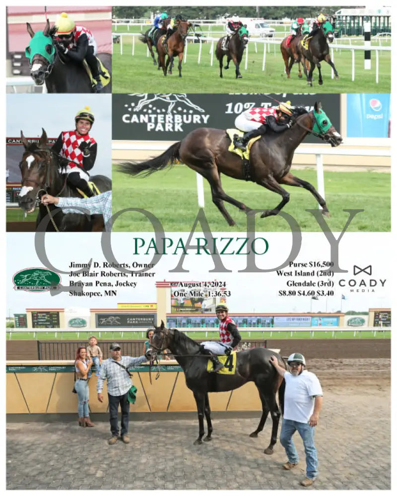 Papa Rizzo - 08-04-24 R07 Cby Canterbury Park