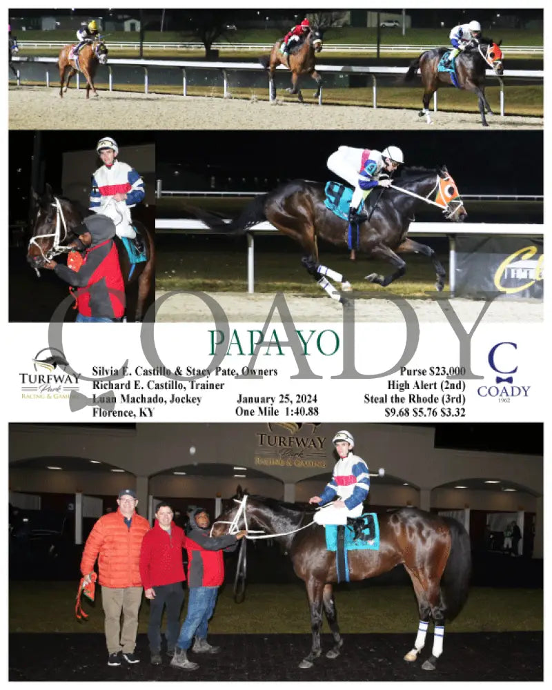 Papa Yo - 01-25-24 R04 Tp Turfway Park