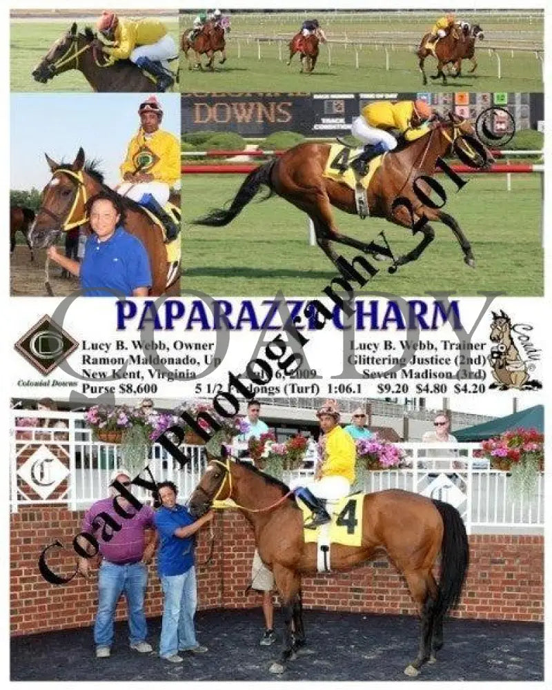Paparazzi Charm - 7 6 2009 Colonial Downs