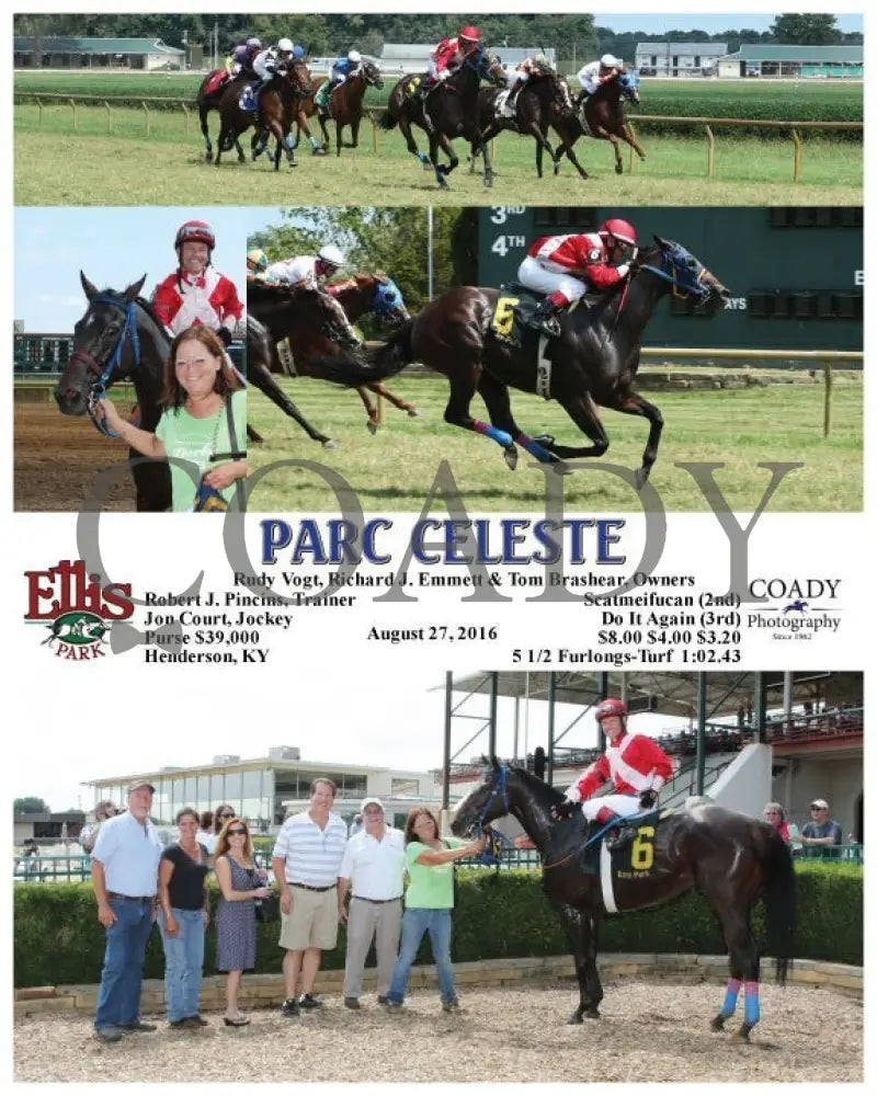 Parc Celeste - 082716 Race 01 Elp Ellis Park