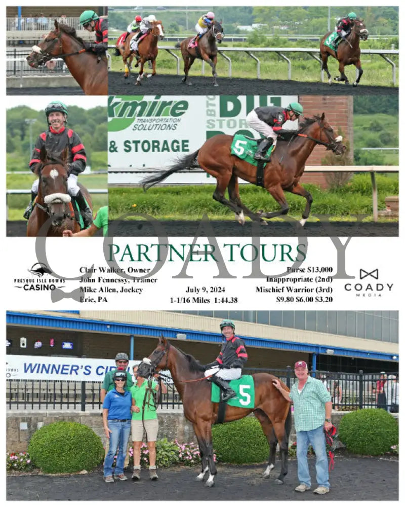 Partner Tours - 070924 Race 08 Pid Presque Isle Downs