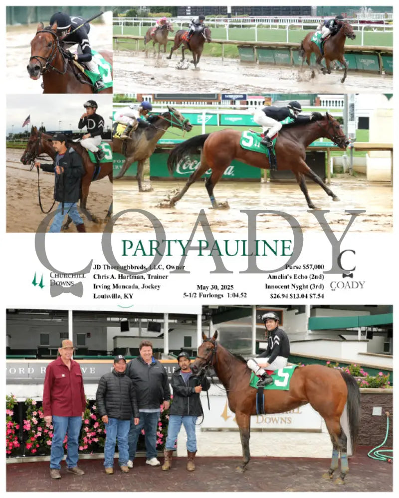 PARTY PAULINE - 05-30-25 - R04 - CD Churchill Downs