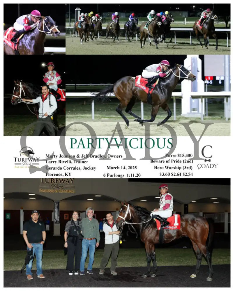 PARTYVICIOUS - 03-14-25 - R10 - TP Turfway Park