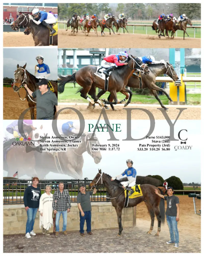 Payne - 02-09-24 R09 Op Oaklawn Park