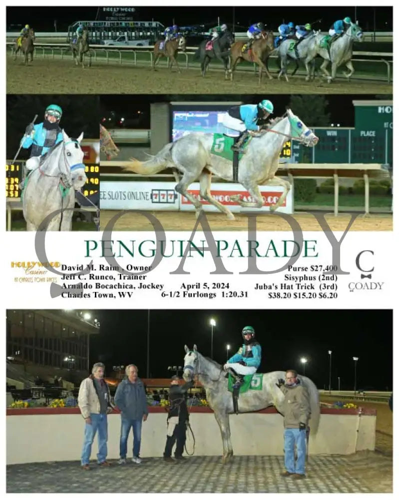 Penguin Parade - 04 - 05 - 24 R07 Ct Hollywood Casino At Charles Town Races