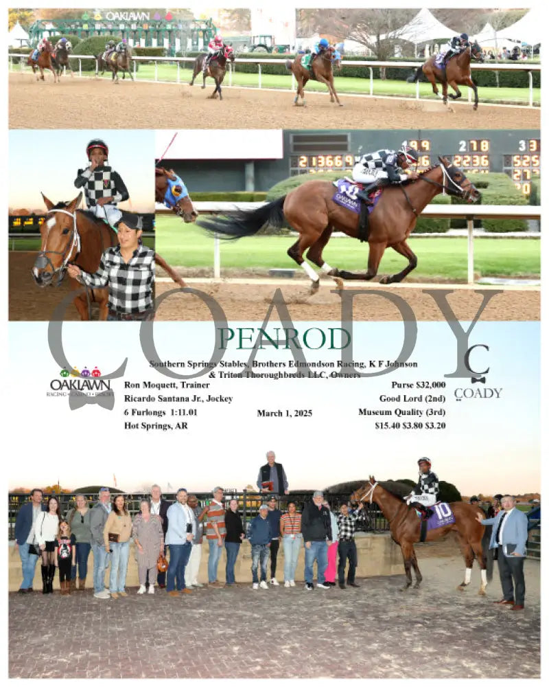 PENROD - 03-01-25 - R11 - OP Oaklawn Park