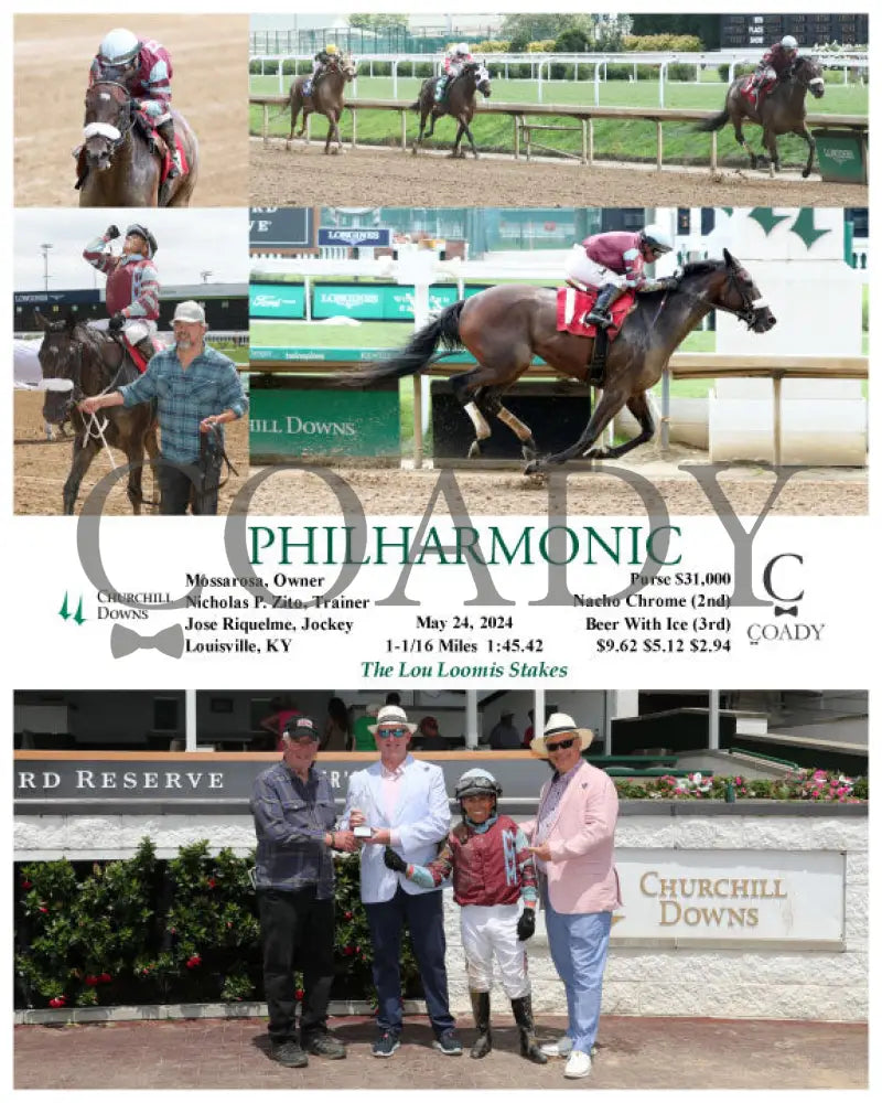Philharmonic - 05-24-24 R01 Cd Group Churchill Downs