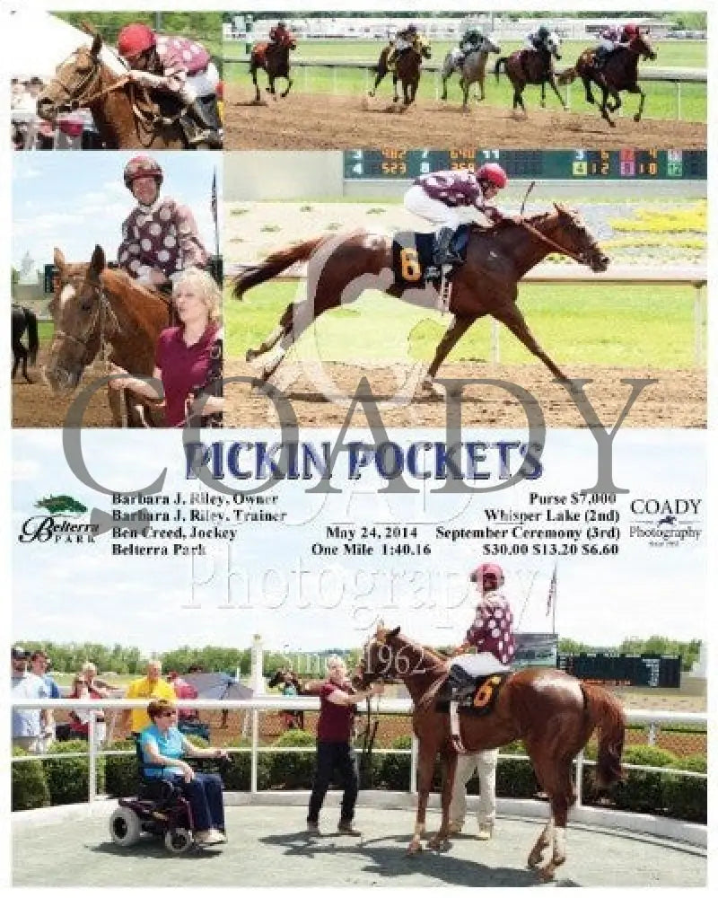 Pickin Pockets - 052414 Race 03 Btp Belterra Park