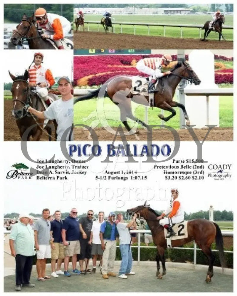 Pico Ballado - 080114 Race 01 Btp Belterra Park