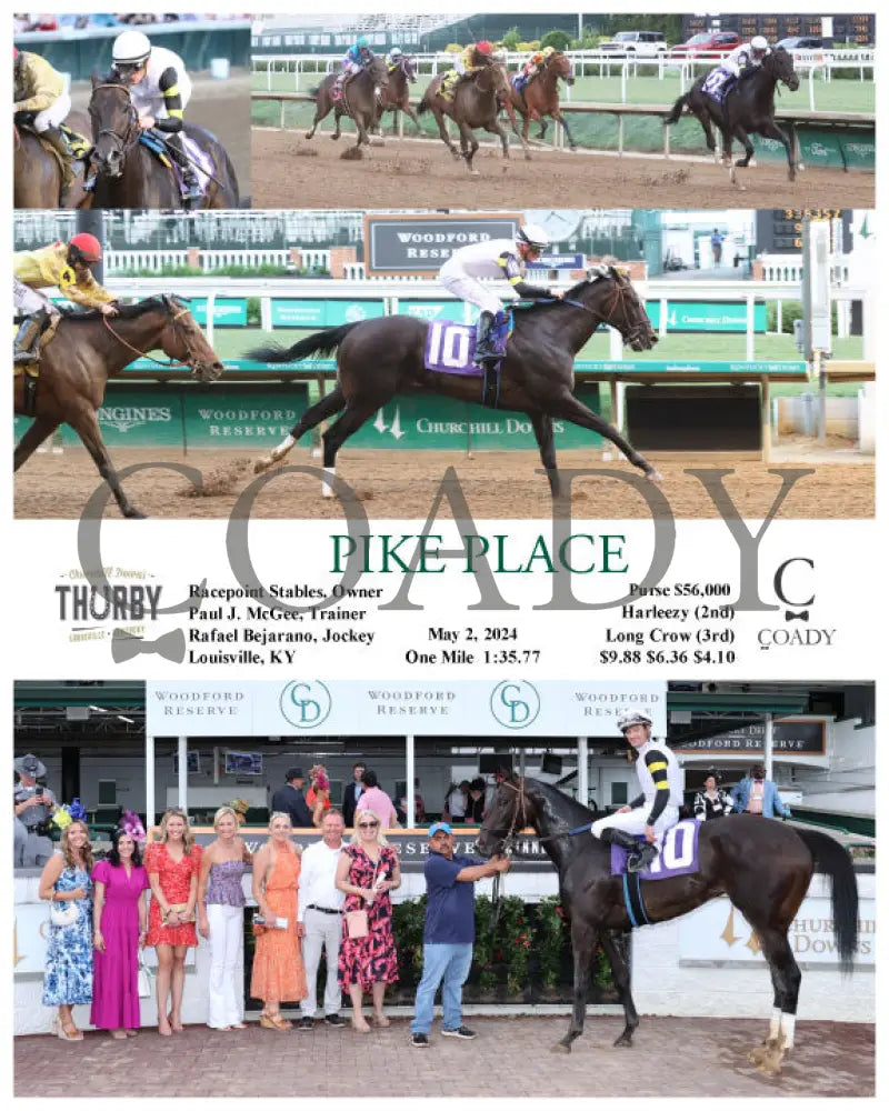 Pike Place - 05-02-24 R12 Cd Churchill Downs
