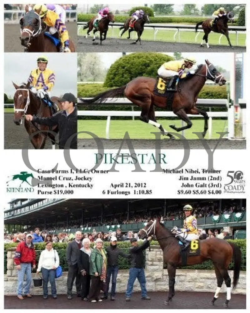 Pikestar - 042112 Race 01 Keeneland