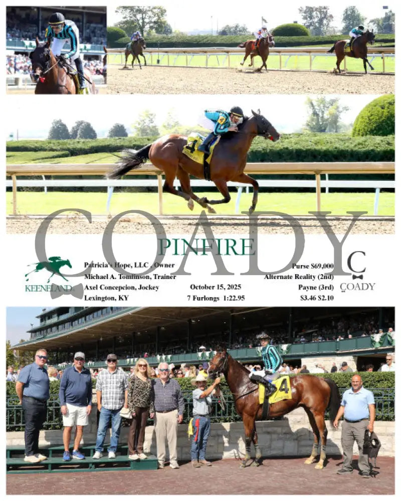 PINFIRE - 101525 - Race 02 - KEE Keeneland