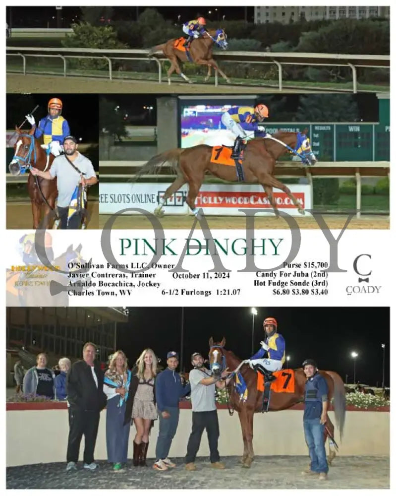 Pink Dinghy - 10-11-24 R05 Ct Hollywood Casino At Charles Town Races
