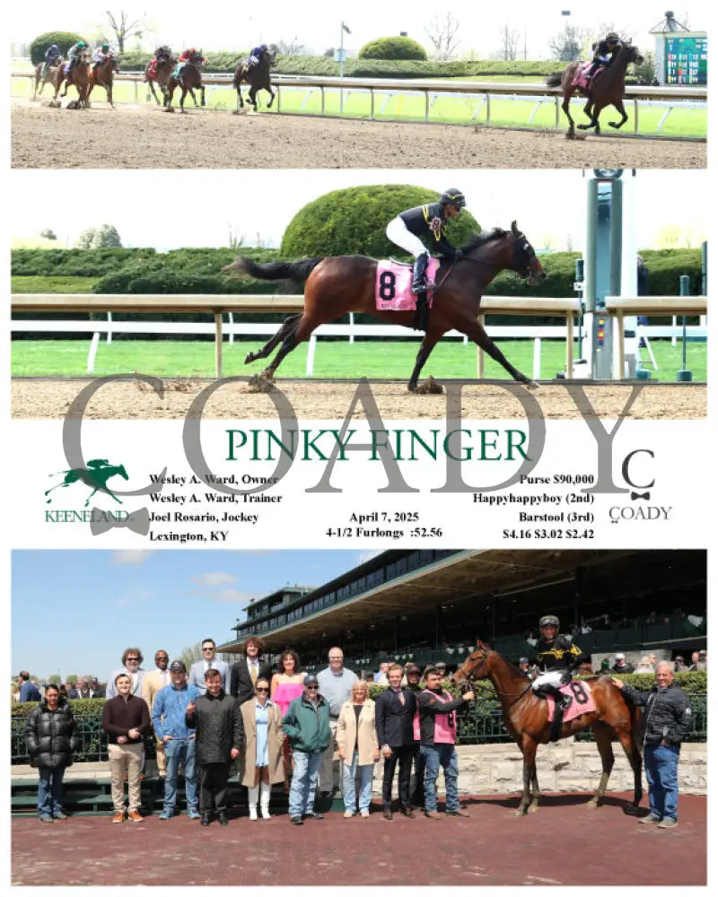 PINKY FINGER - The Bassett - 04-07-25 - R01 - KEE Keeneland