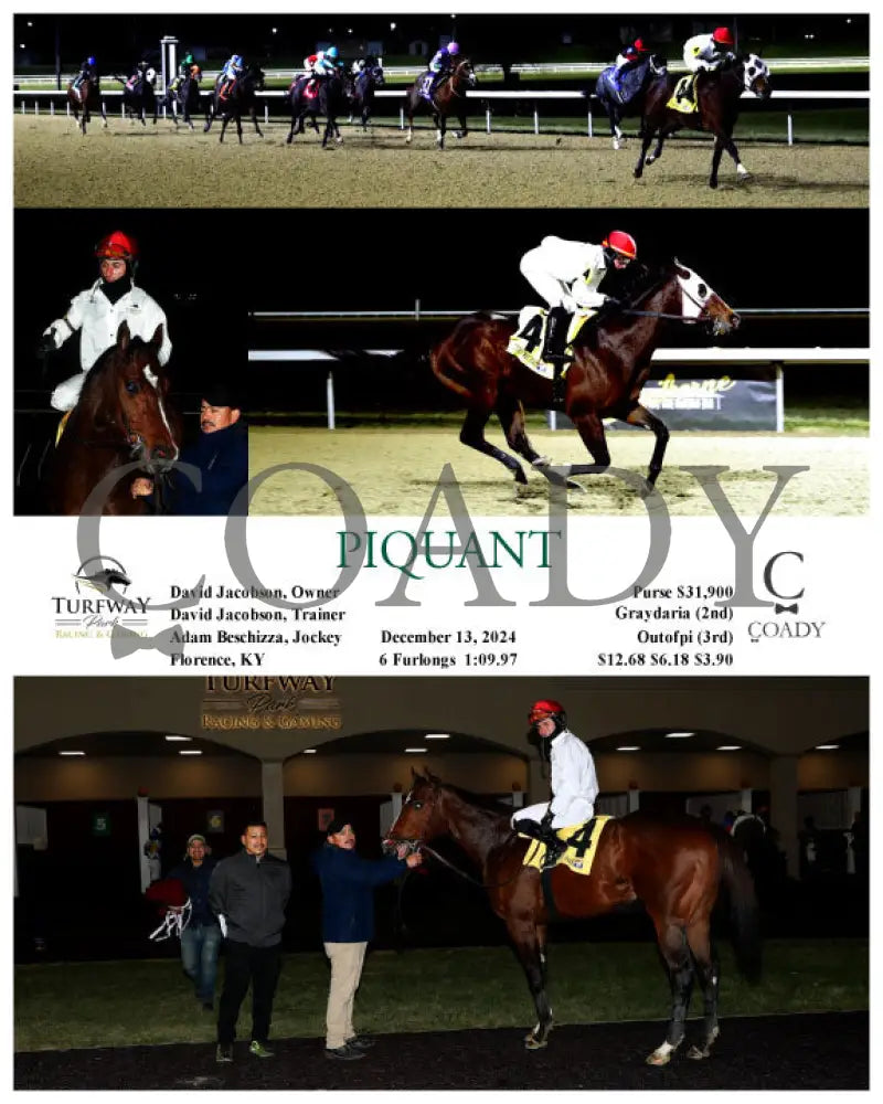 Piquant - 121324 Race 01 Tp Turfway Park